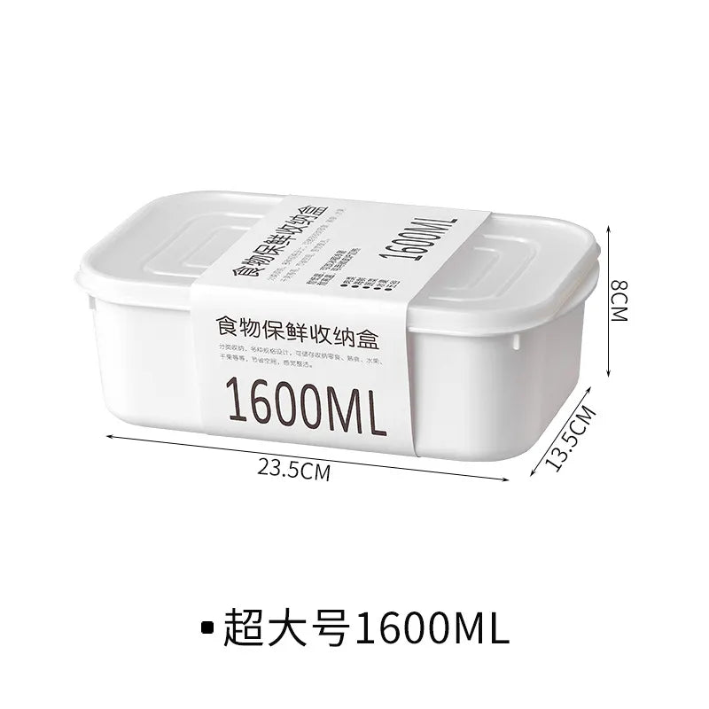 Refrigerator food storage containers kitchen food