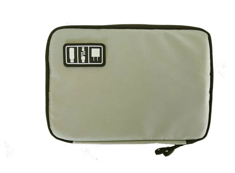 Cable Organizer Storage Bag System Kit Case