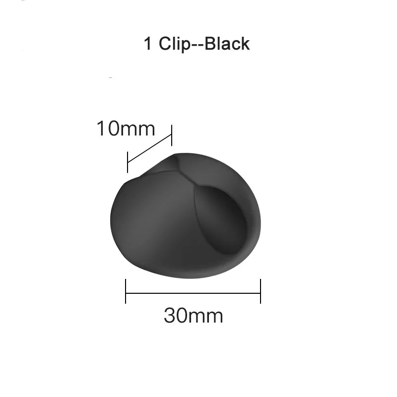 Smart Cable Holder Silicone Flexible Cable Winder Wire Organizer