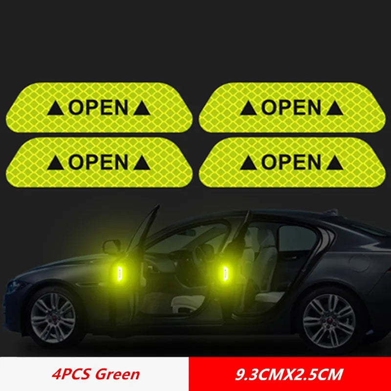 Car Wheel Hub Reflective Stripes