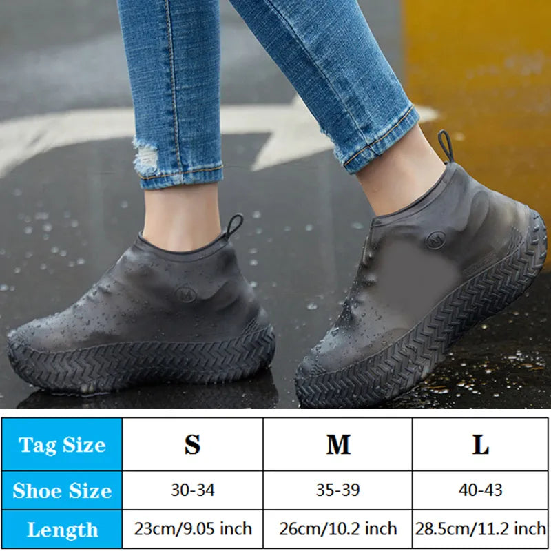 Reusable Waterproof Rain Shoe Covers
