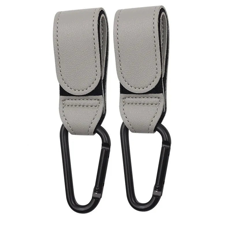 Ultimate PU Leather Baby Bag Stroller Hook