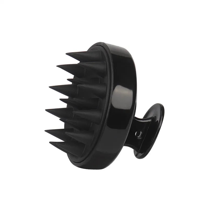 Silicone Shampoo Brush Head Scalp Massage Hair Comb