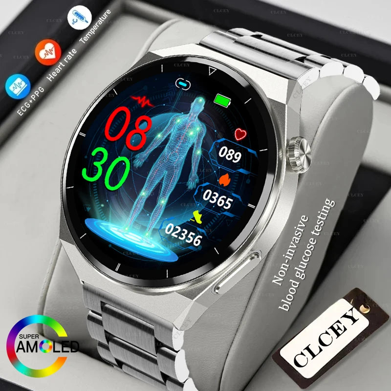 Smart Watch Men Laser Treatment Of Hypertension