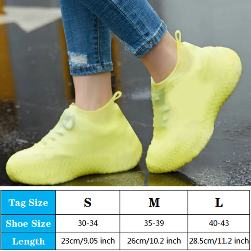 Reusable Waterproof Rain Shoe Covers