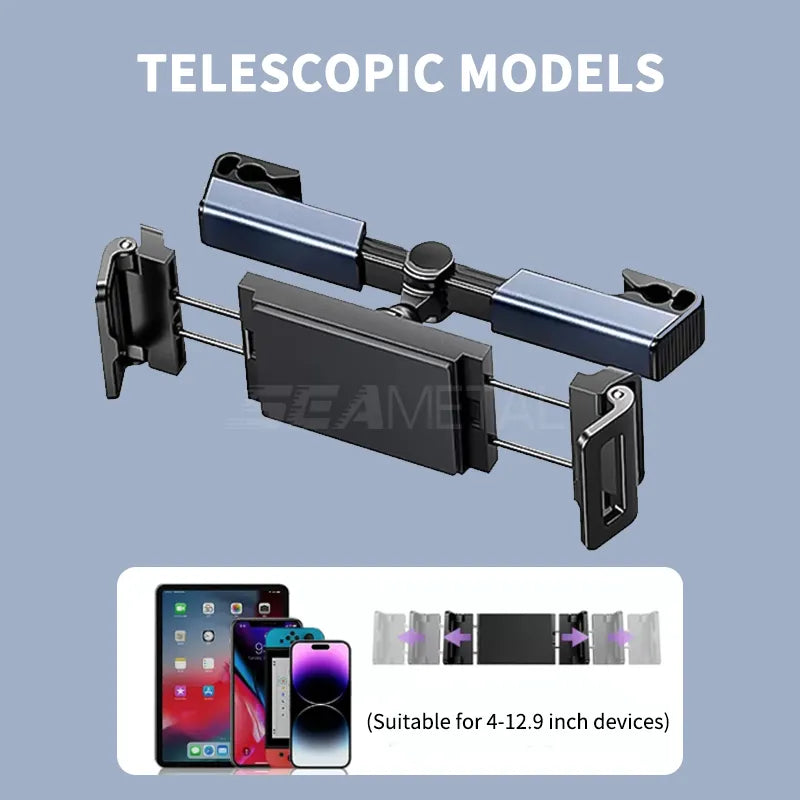 Seametal Telescopic Car Phone Holder & Tablet Holder