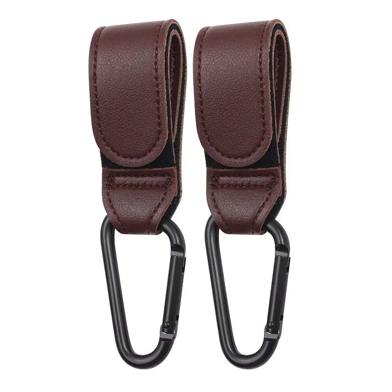 Ultimate PU Leather Baby Bag Stroller Hook