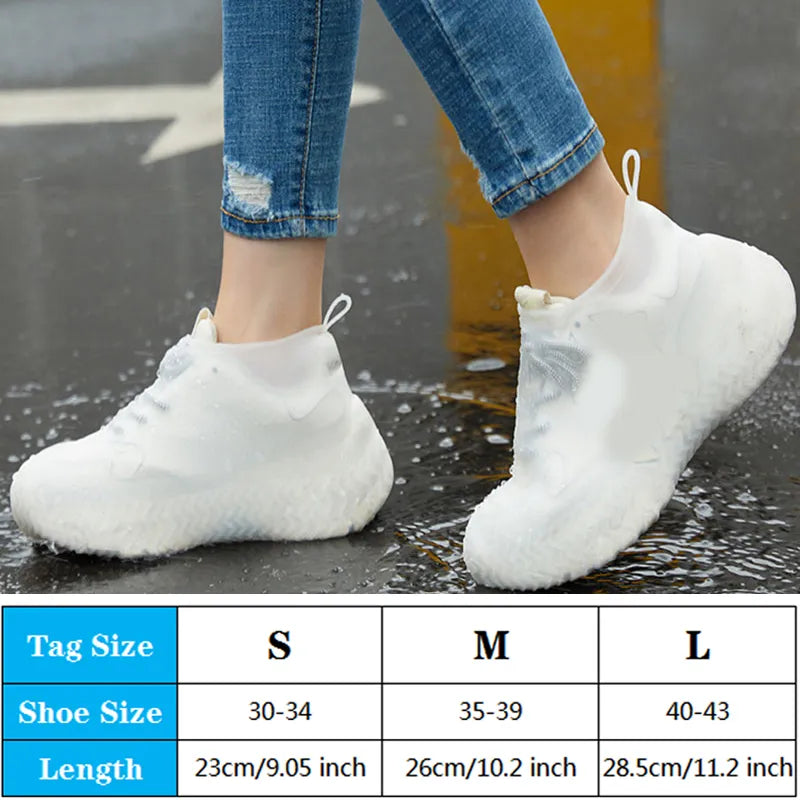 Reusable Waterproof Rain Shoe Covers