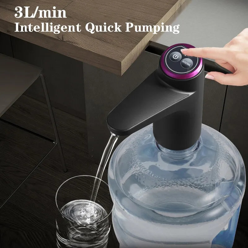 Wireless Electric Barreled Water Pump Intelligent Pressurized