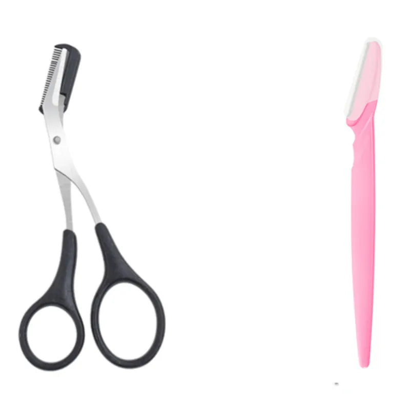 Eyebrow Trimmer Scissor Beauty Products