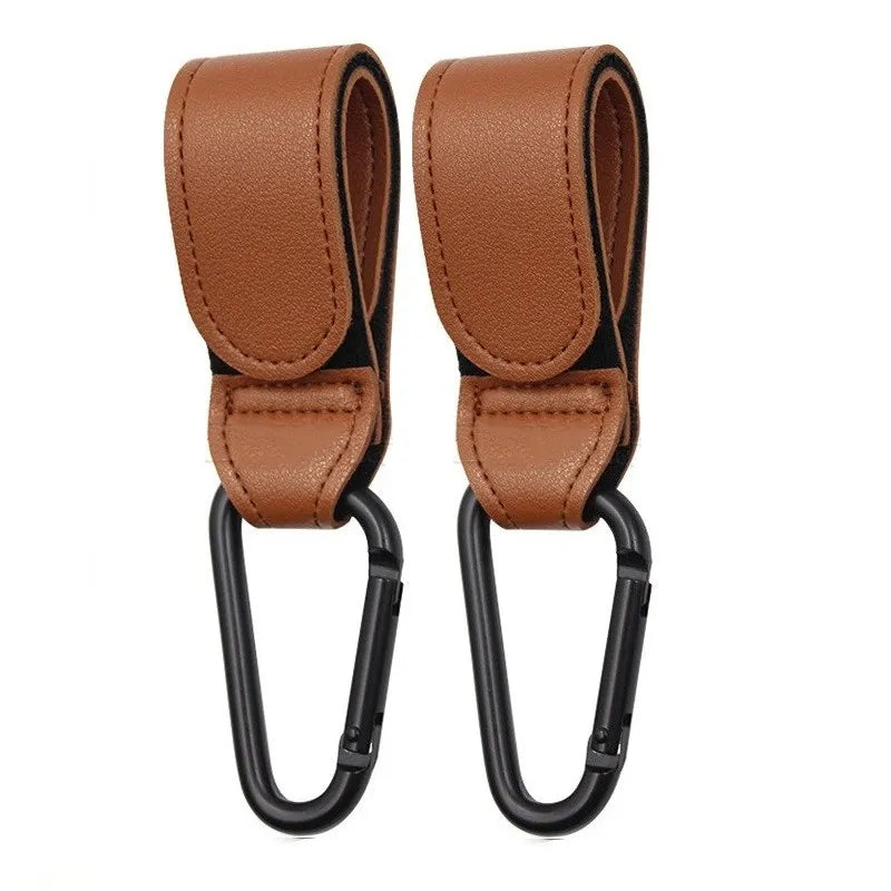 Ultimate PU Leather Baby Bag Stroller Hook