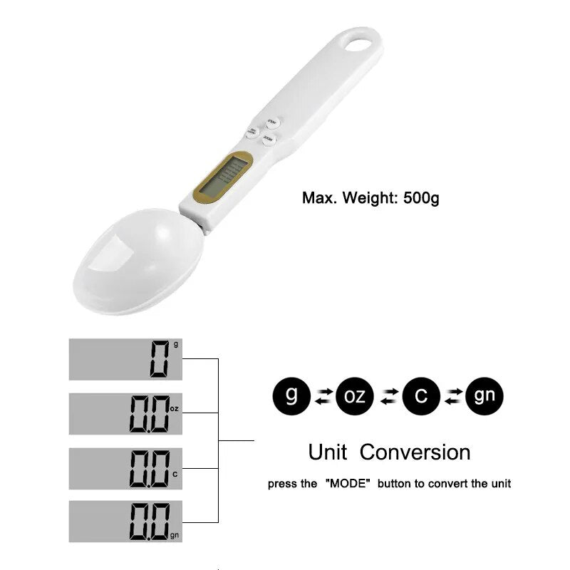 1g lcd digital measuring food spoon weight