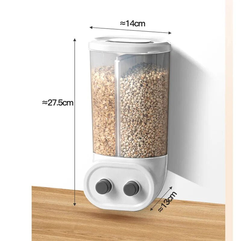 Grain Storage Box Dispenser