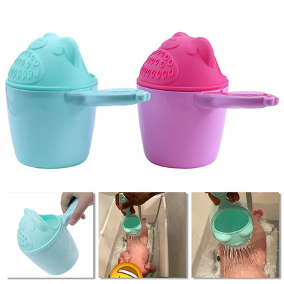 "Baby Bath Waterfall Rinser - Kids Shampoo Rinse Cup for Gentle Bathing Experience"