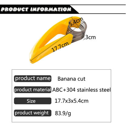 Stainless Steel Banana Cutter