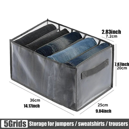 Jeans Organization Storage Box Home Kids clothes