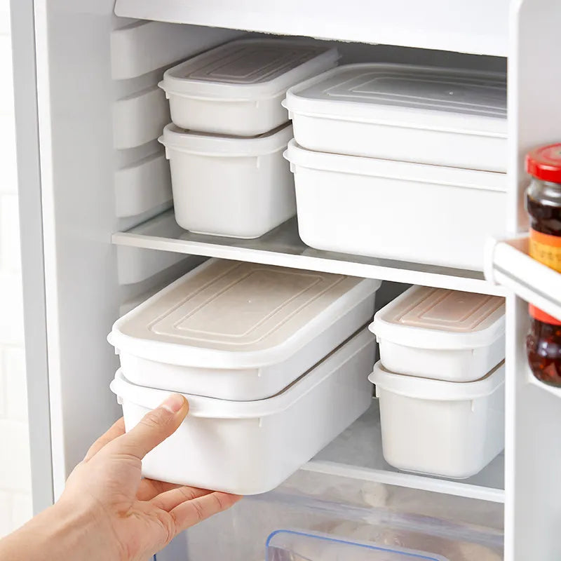 Refrigerator food storage containers kitchen food