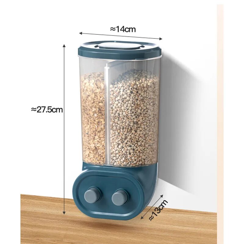 Grain Storage Box Dispenser