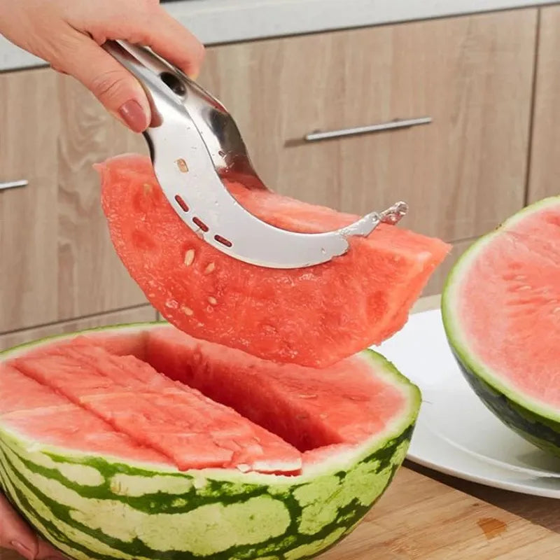 Stainless Steel Windmill Watermelon Cutter Artifact