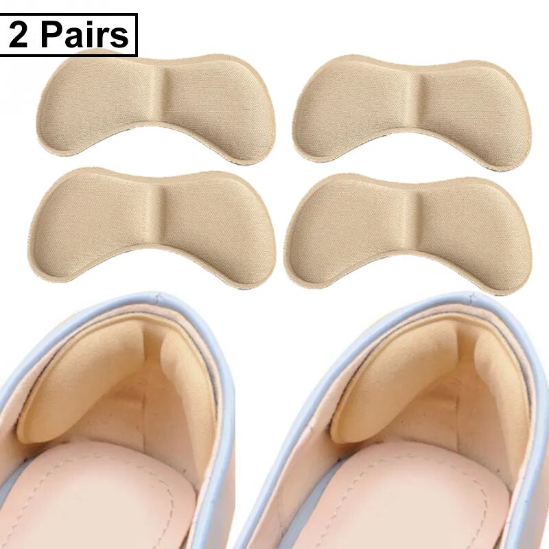 5 Pairs Heel Insoles Patch Pain Relief Anti-wear Cushion Pads Feet