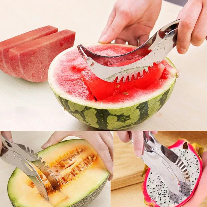 Stainless Steel Windmill Watermelon Cutter Artifact