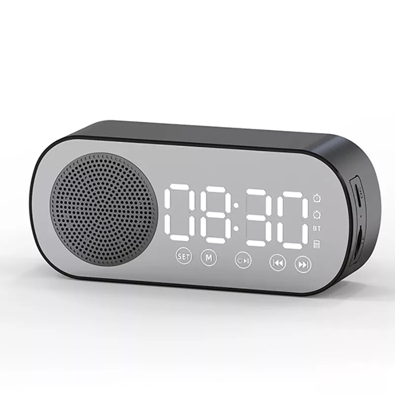 Wireless Bluetooth Speaker Clock Dual Alarm