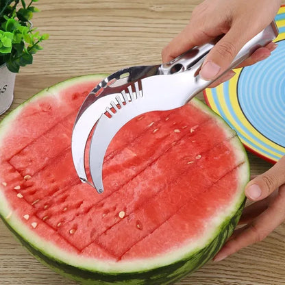 Stainless Steel Windmill Watermelon Cutter Artifact