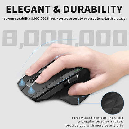 Rechargeable Wireless Mouse Ergonomic