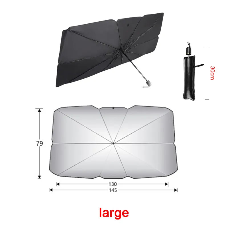 Car Sunshade Umbrella Car Sun Shade Protector