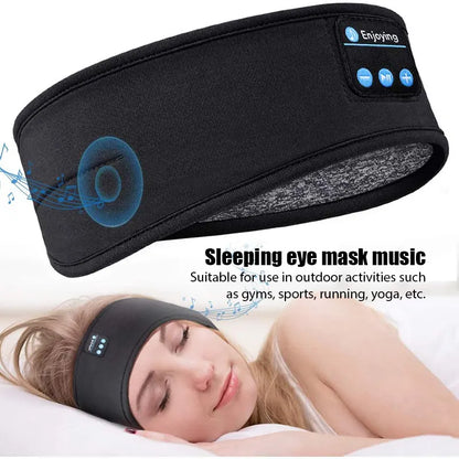 Fone Bluetooth Earphones Sports Sleeping Headband