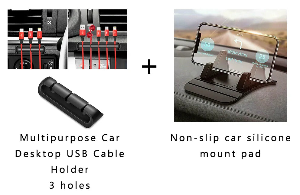 Anti-Slip Car Silicone Holder Mat Pad