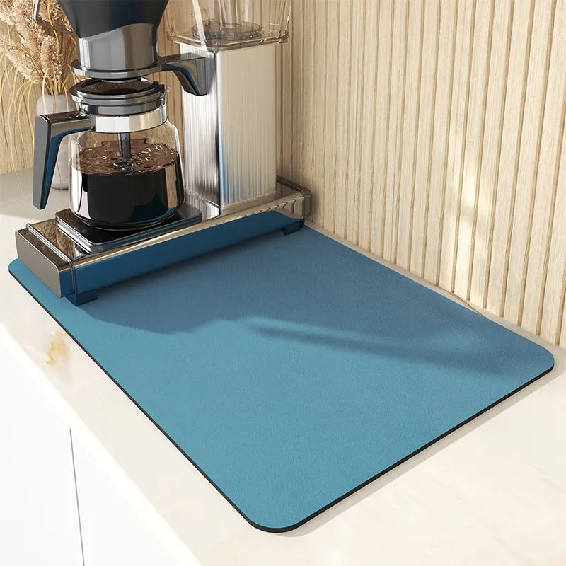 Super Absorbent Anti-Slip Coffee Dish Mat