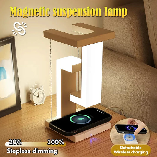 Smart Wireless Charging Suspension Table Lamp